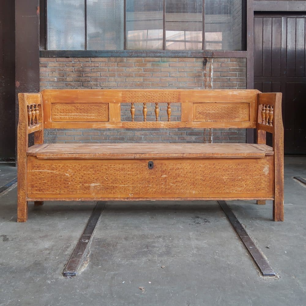 Brocante klepbank - Afbeelding 4