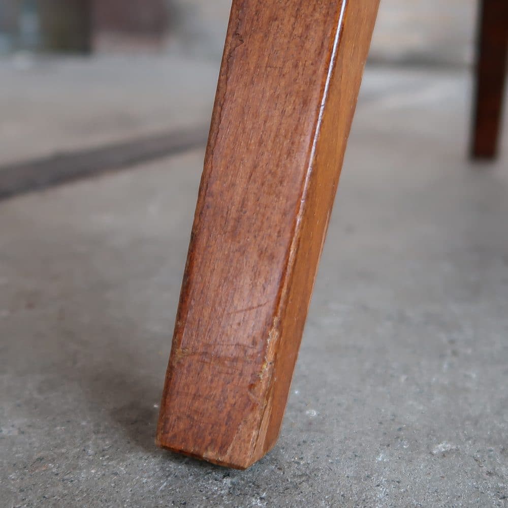 Rode vintage fauteuil - Afbeelding 13