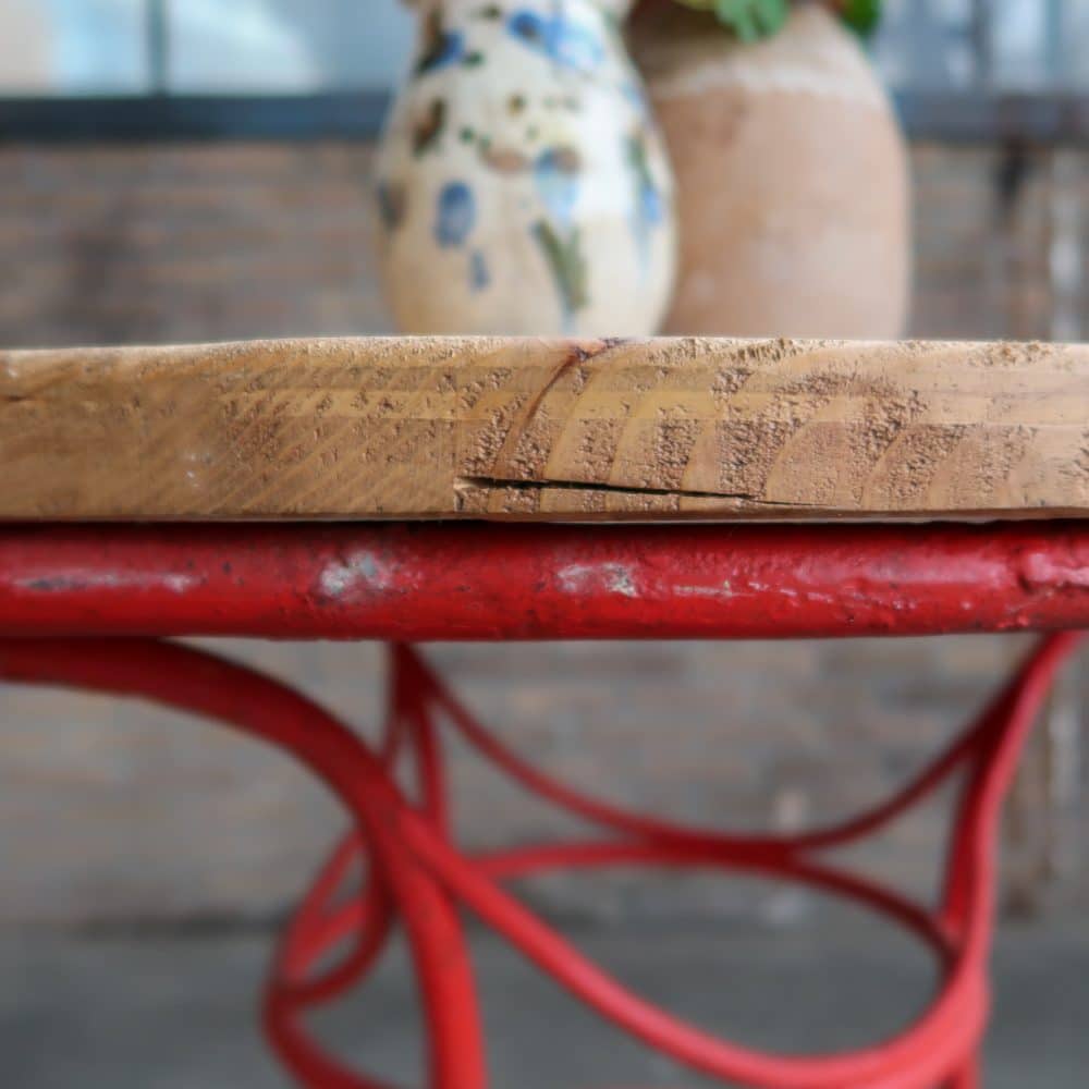 Brocante ronde tafel - Afbeelding 4