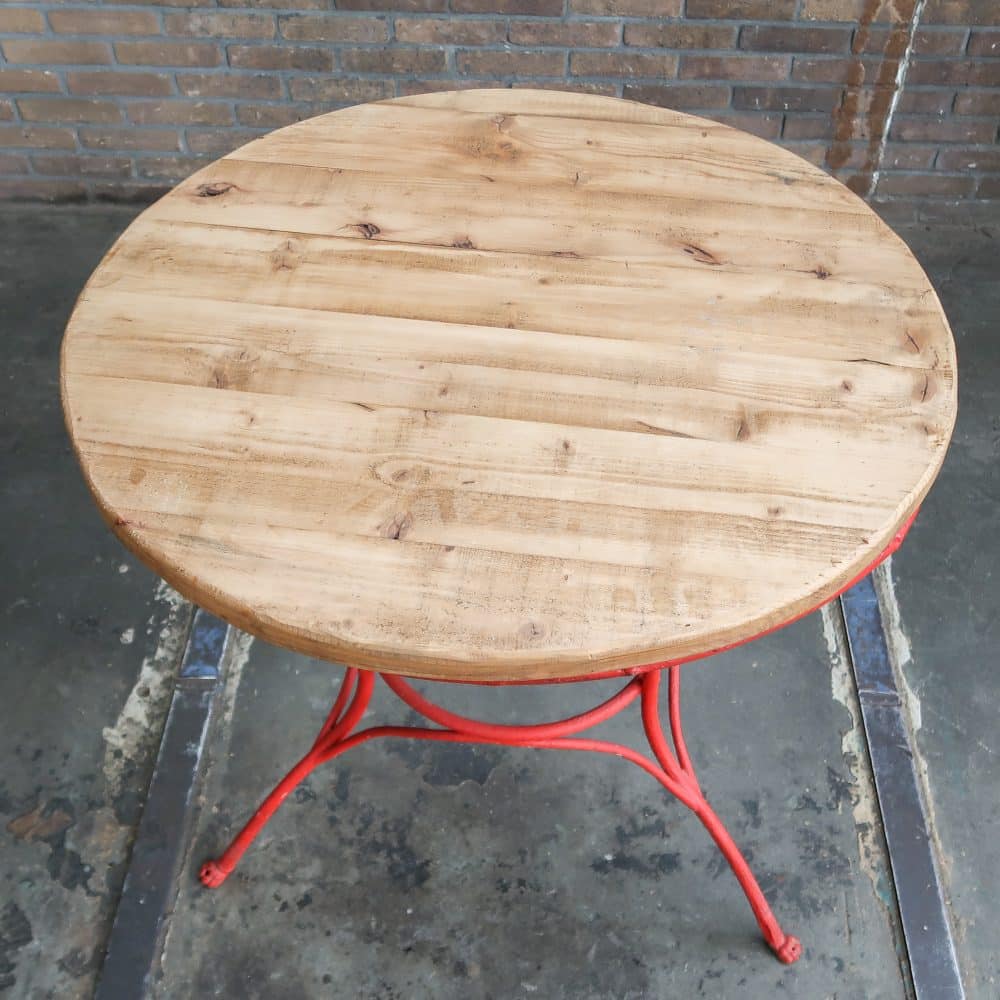 Brocante ronde tafel - Afbeelding 3