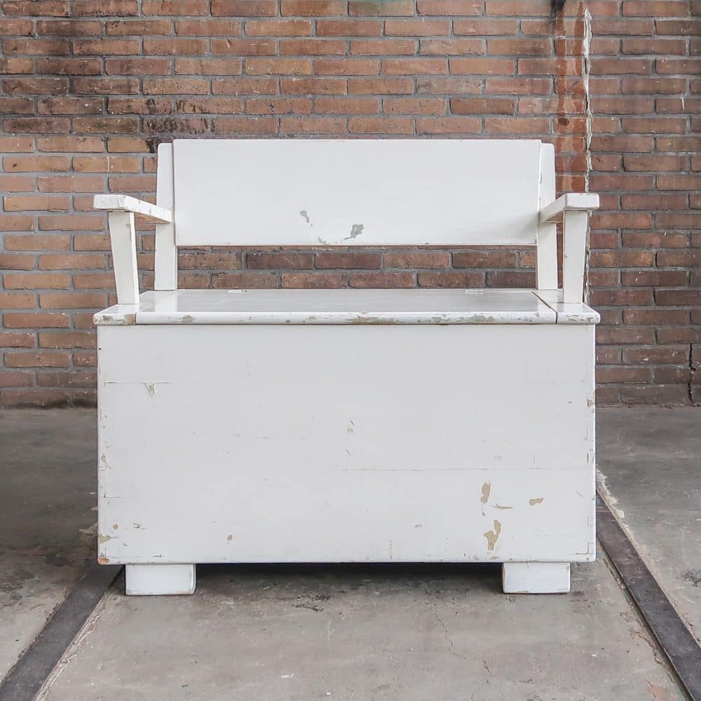 Brocante klepbankje - Afbeelding 2
