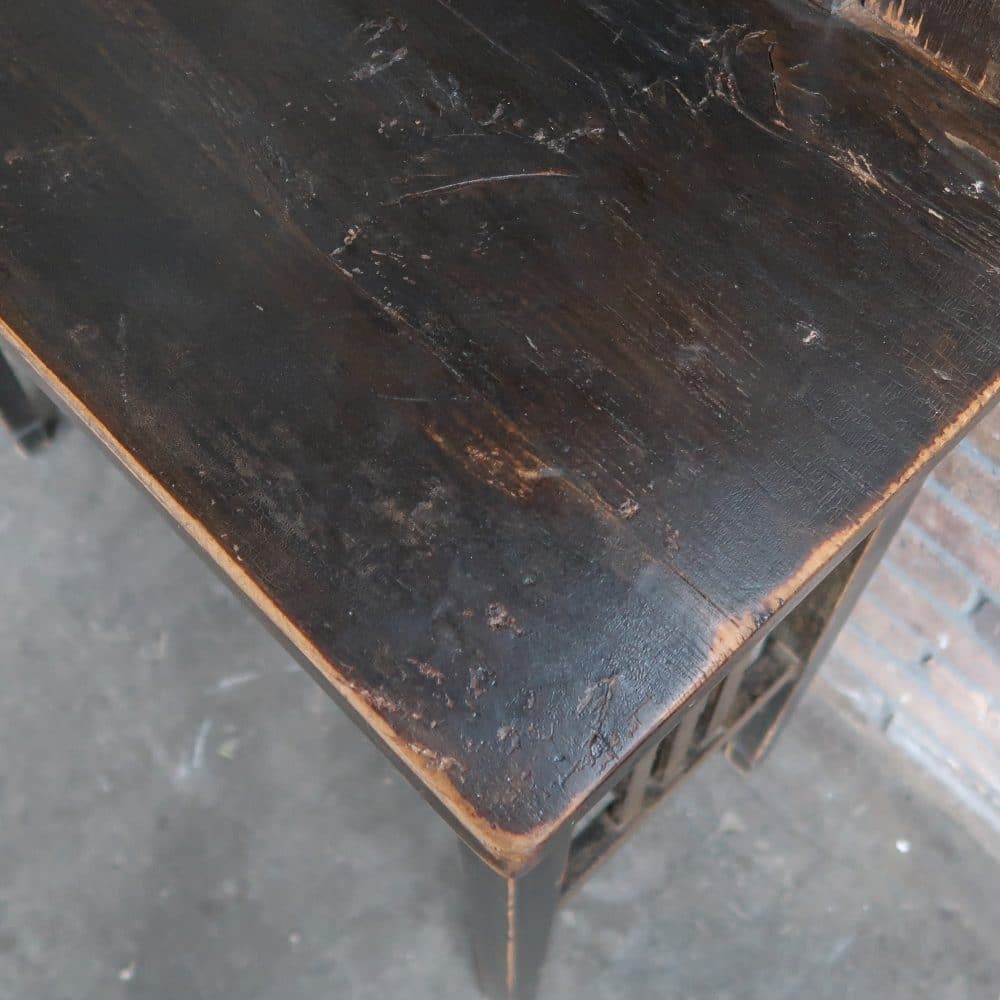 Brocante kaptafel met lades - Afbeelding 8
