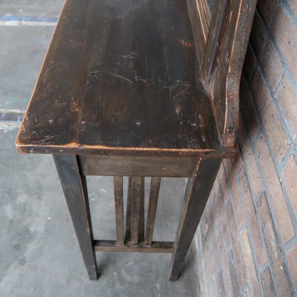 Brocante kaptafel met lades - Afbeelding 5