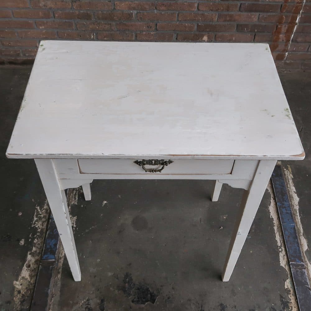 Brocante sidetable / bureautje - Afbeelding 2