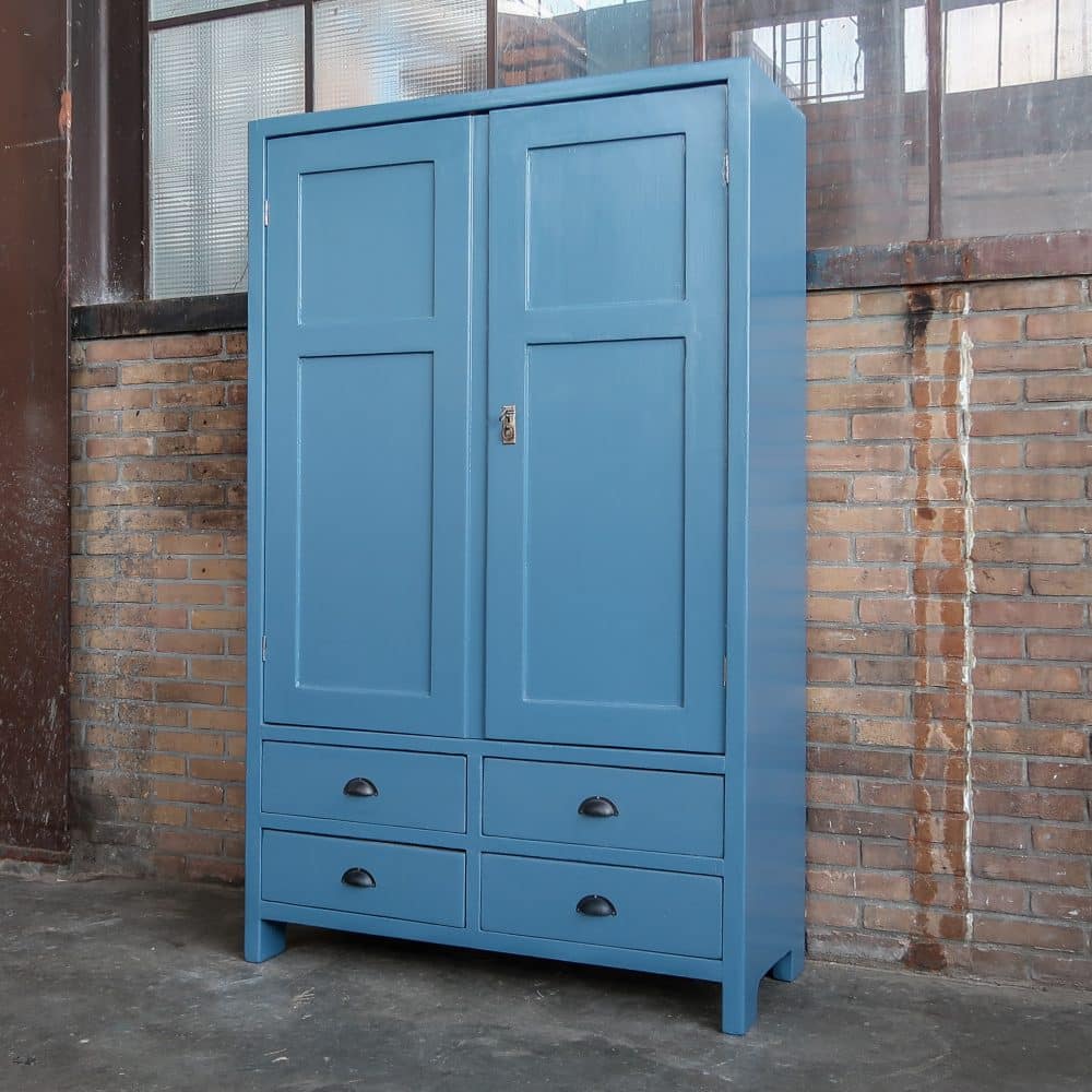 Blauwe linnenkast - Afbeelding 2