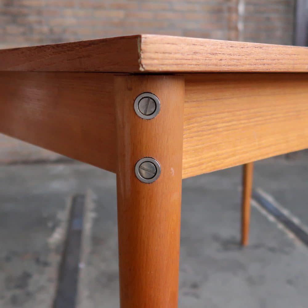 Vintage tafel - uitschuifbaar - Afbeelding 8