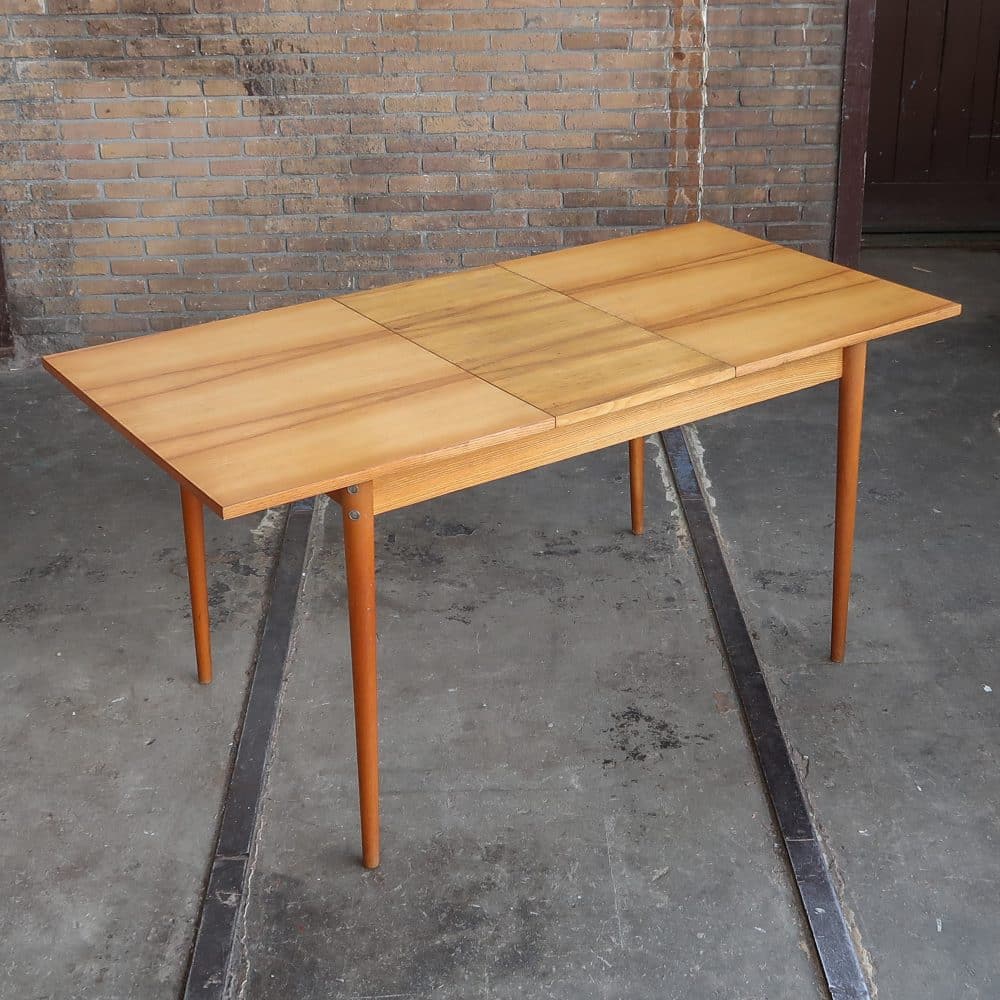 Vintage tafel - uitschuifbaar - Afbeelding 3