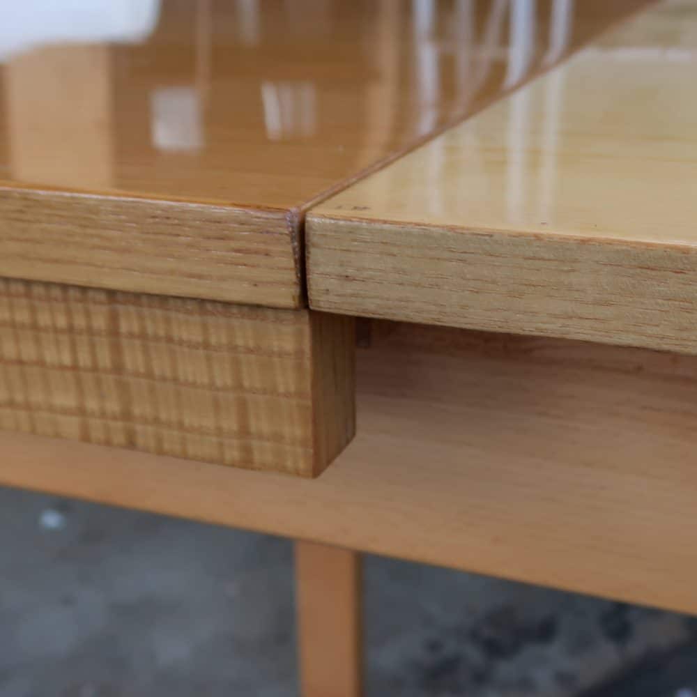 Vintage tafel - uitschuifbaar - Afbeelding 8
