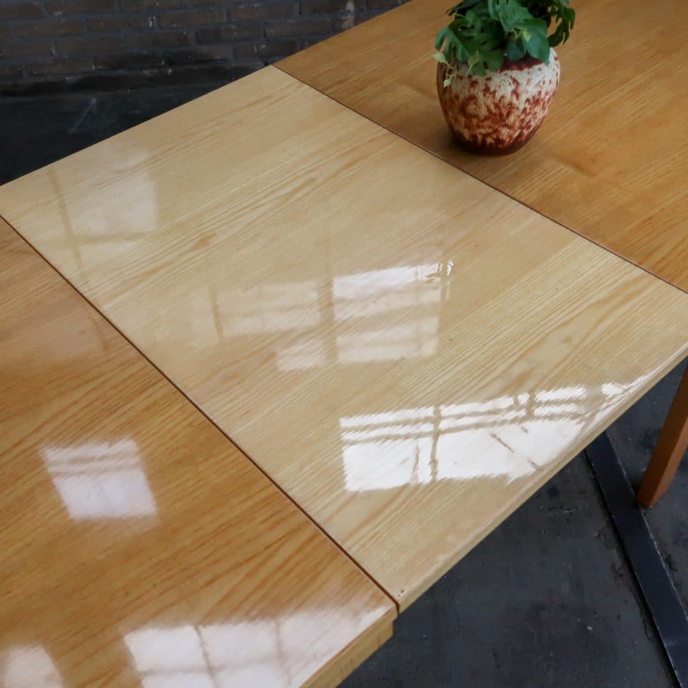Vintage tafel - uitschuifbaar - Afbeelding 9