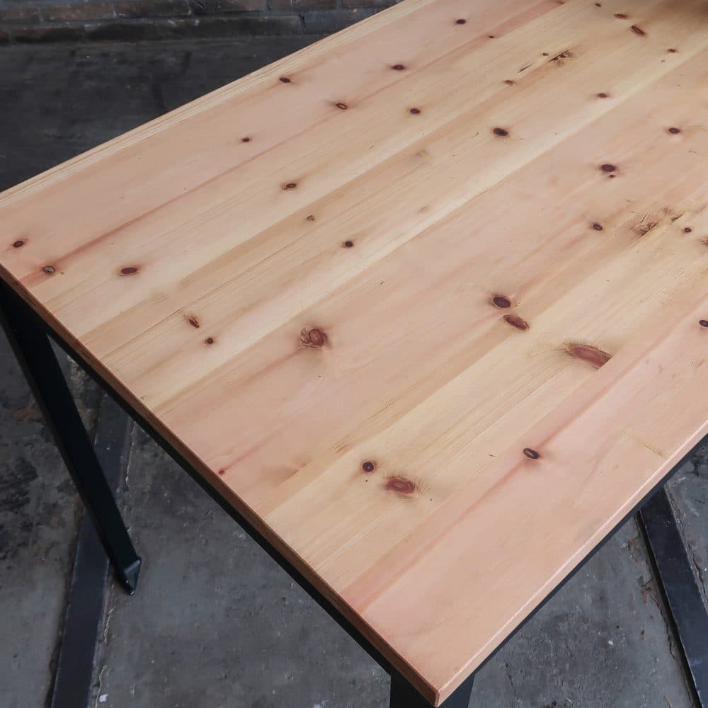 Tafel met metalen frame - Afbeelding 3
