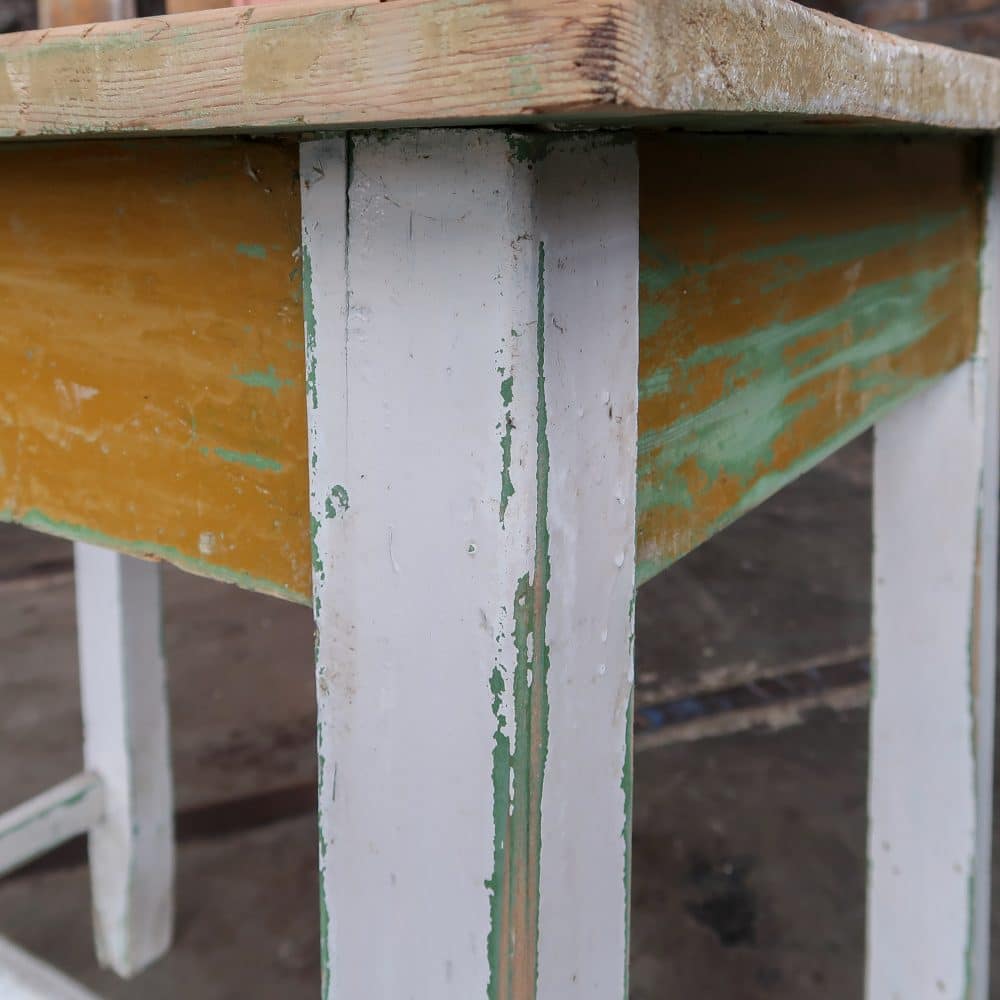 Brocante bureautje met lade - Afbeelding 6