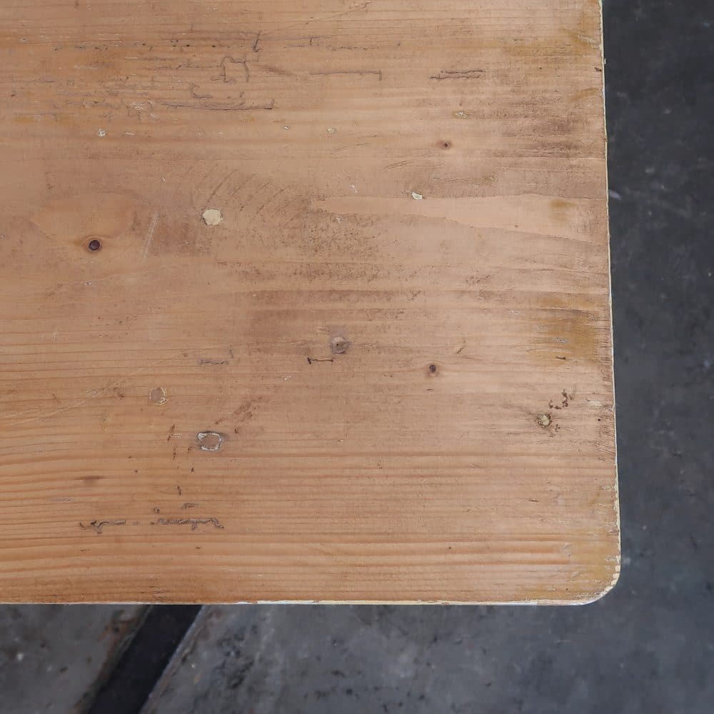 Brocante tafeltje met lade - Afbeelding 6