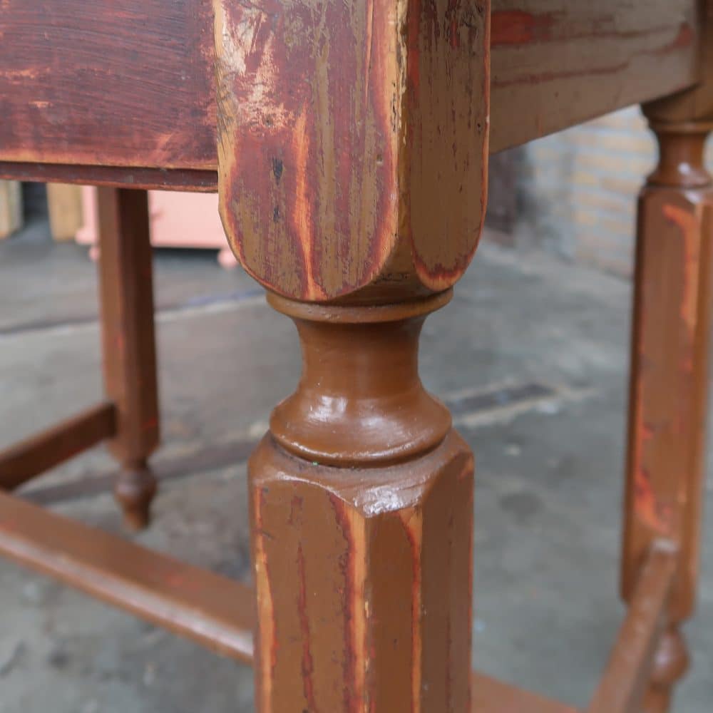 Brocante bureautje met lade - Afbeelding 10