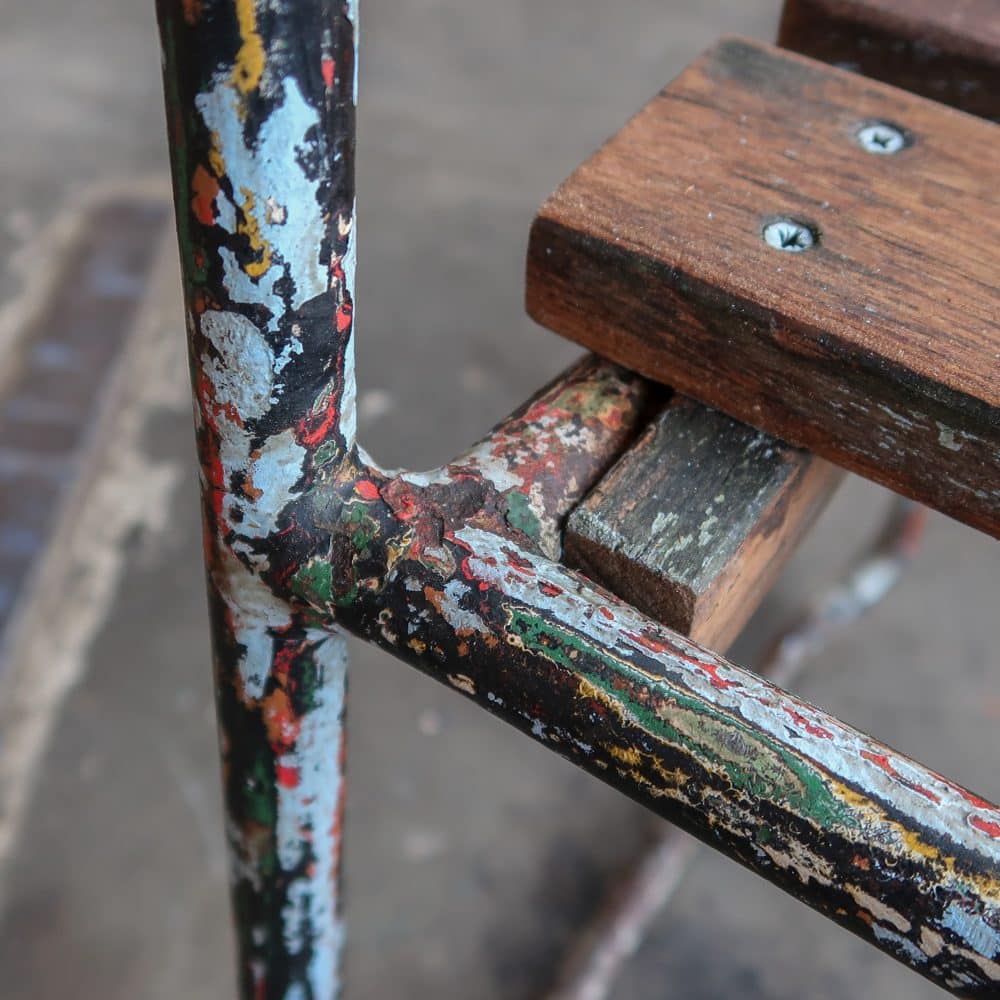 Brocante tuinstoel - Afbeelding 6