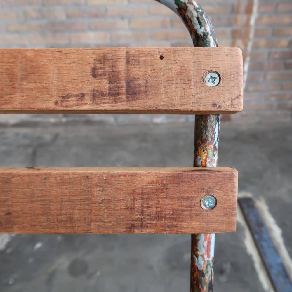Brocante tuinstoel - Afbeelding 10