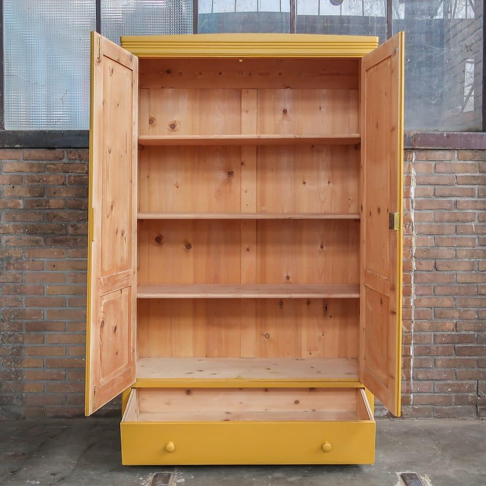 Brocante linnenkast - Afbeelding 3