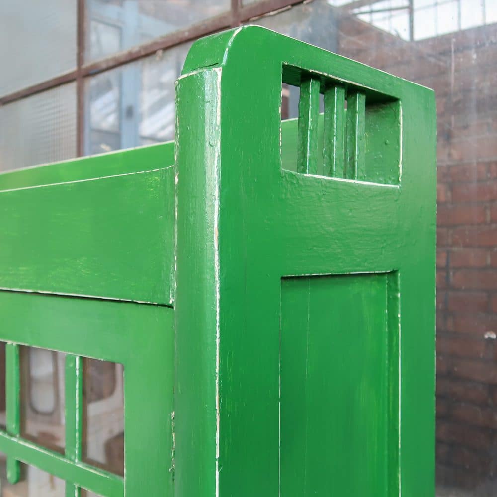 Groene brocante buffetkast - Afbeelding 5