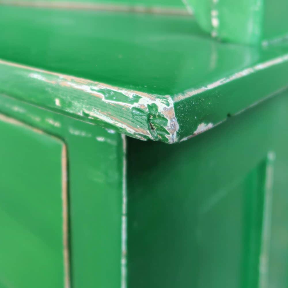 Groene brocante buffetkast - Afbeelding 9