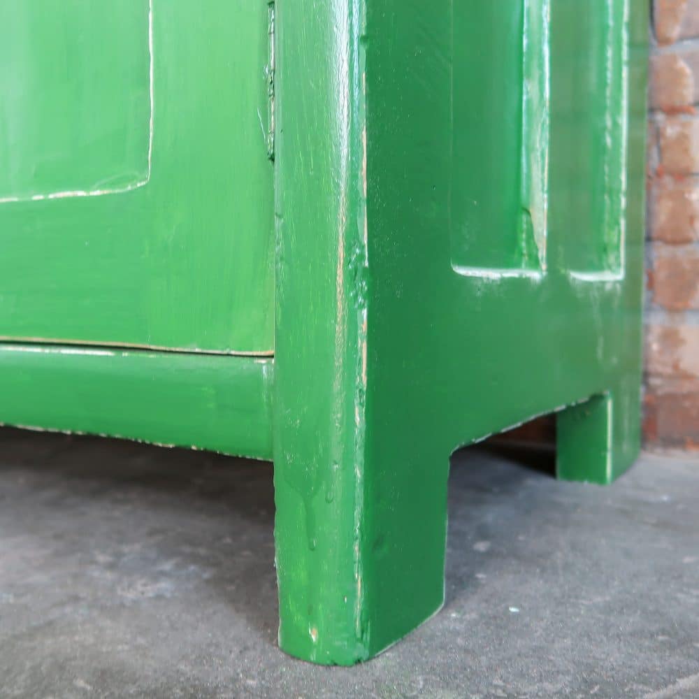 Groene brocante buffetkast - Afbeelding 13