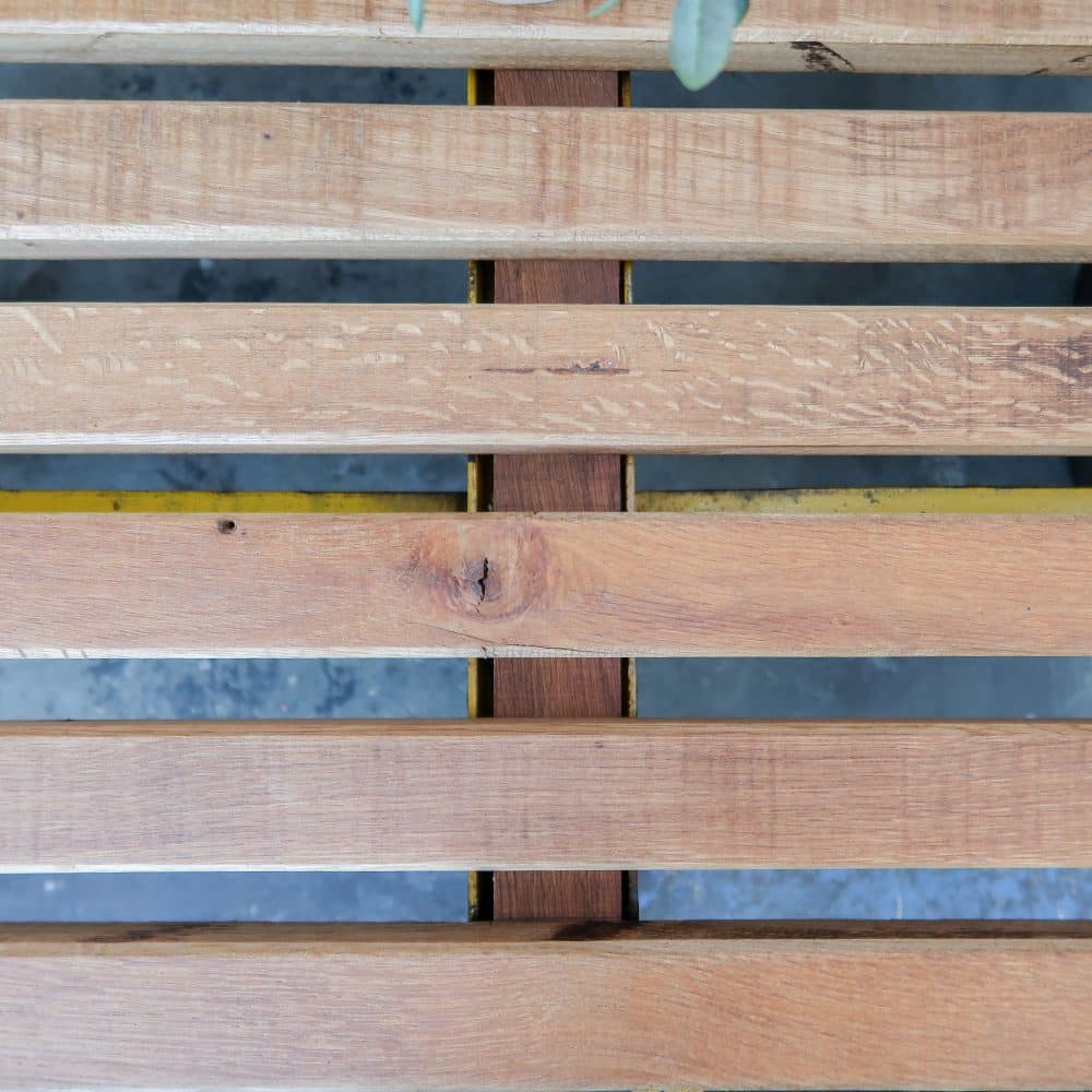 Industriële kar - salontafel - Afbeelding 7