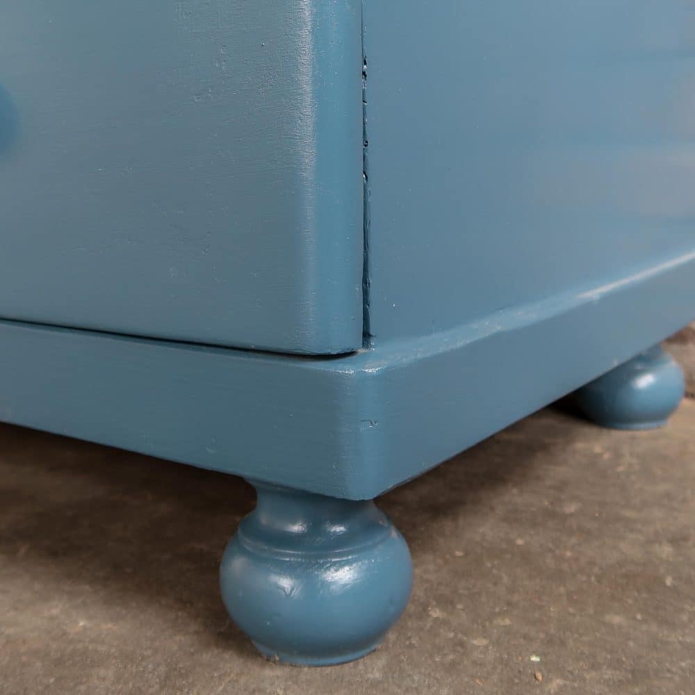 Blauwe vitrinekast - Afbeelding 6