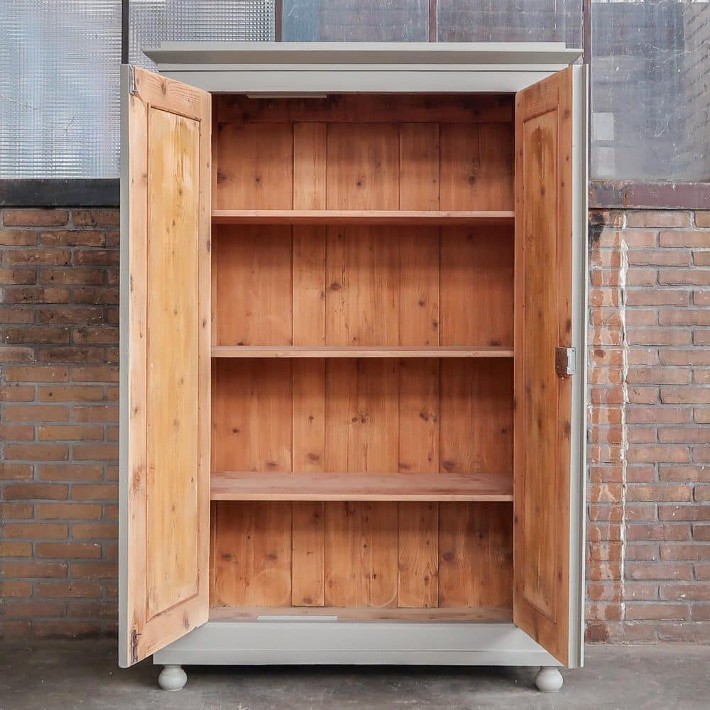 Brocante linnenkast - Afbeelding 3