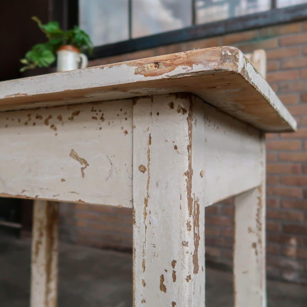 Brocante houten wastafel - Afbeelding 6
