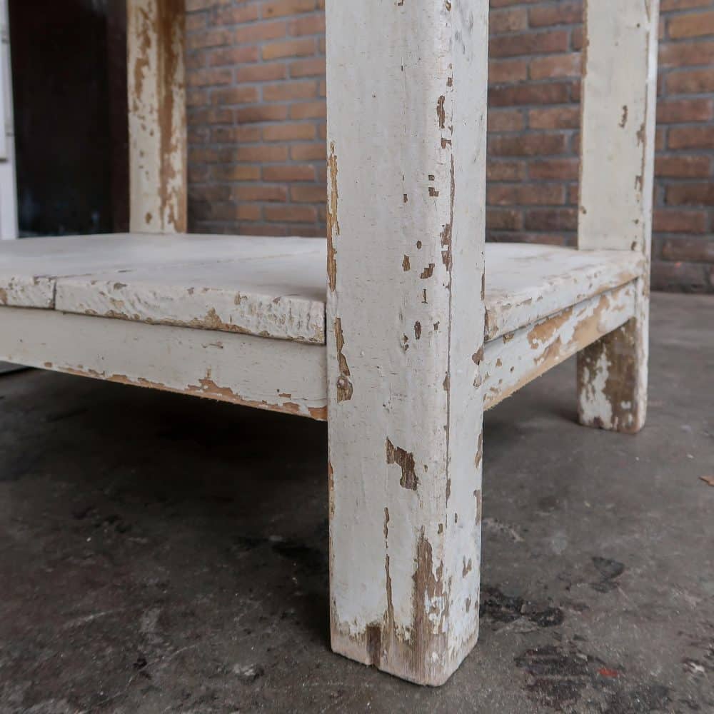 Brocante houten wastafel - Afbeelding 7