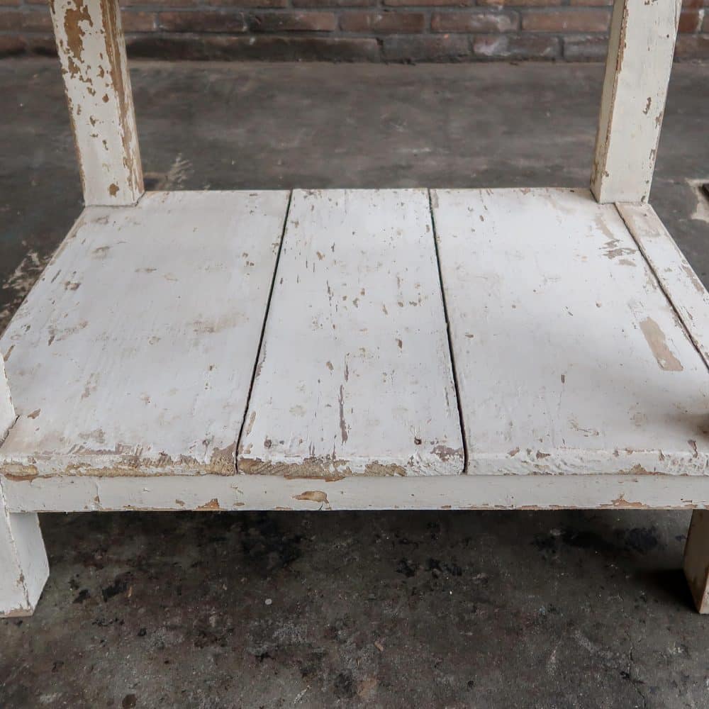 Brocante houten wastafel - Afbeelding 8