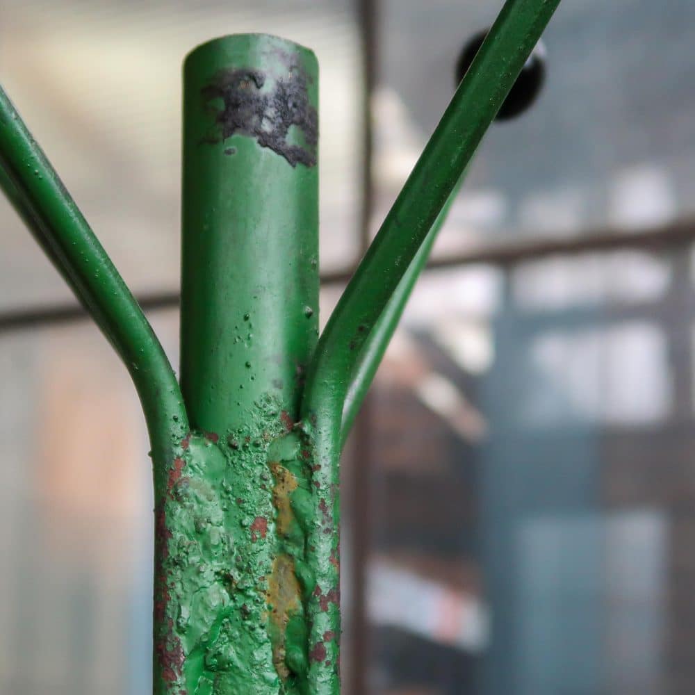 Groene metalen kapstok - Afbeelding 3