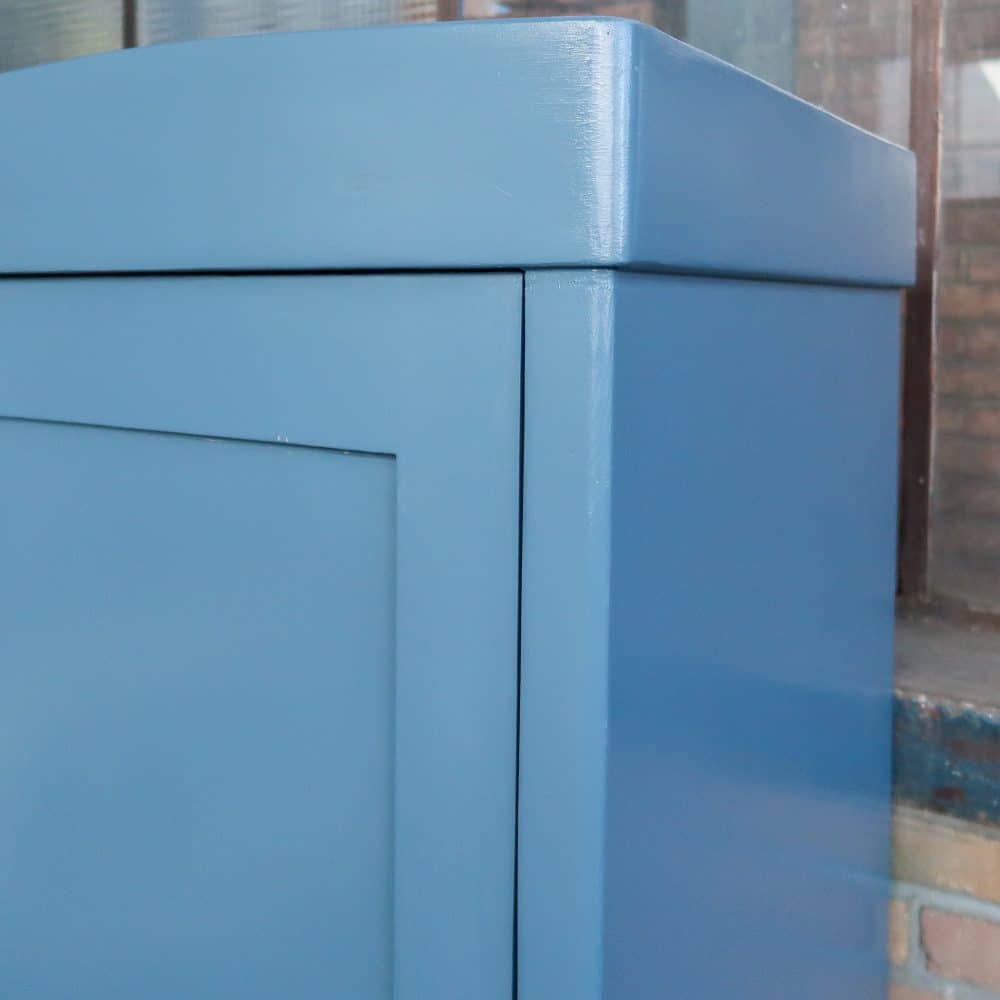 Blauwe eendeurs linnenkast - Afbeelding 5