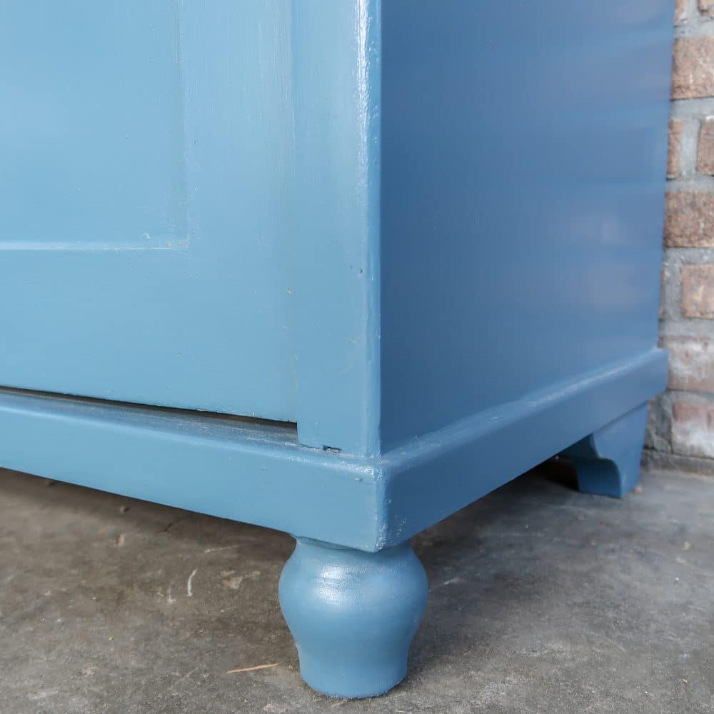 Blauwe eendeurs linnenkast - Afbeelding 7