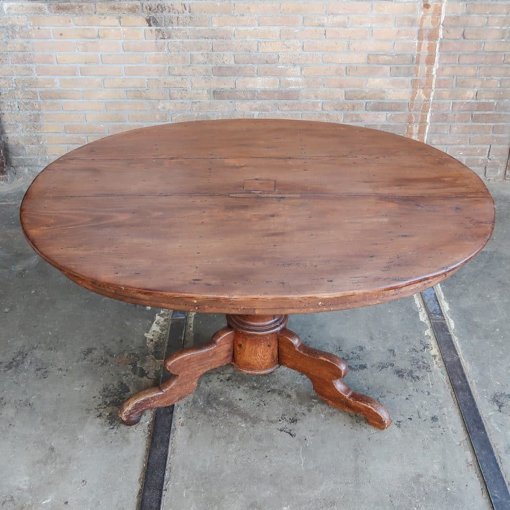 Antieke ovale tafel - Afbeelding 2