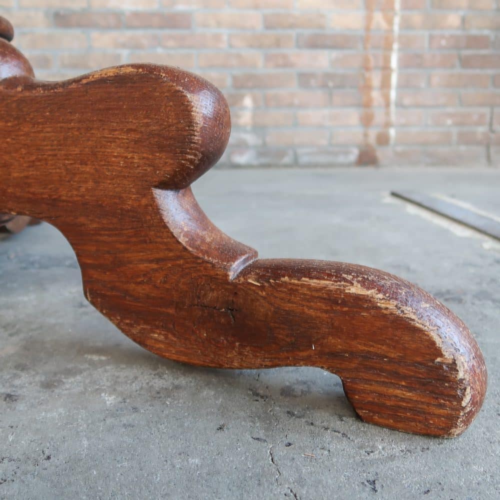 Antieke ovale tafel - Afbeelding 5