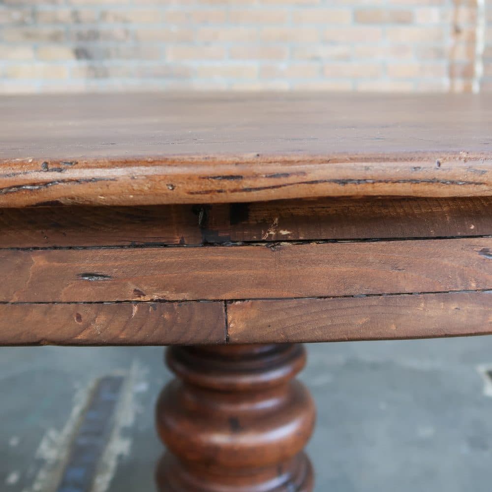 Antieke ovale tafel - Afbeelding 3