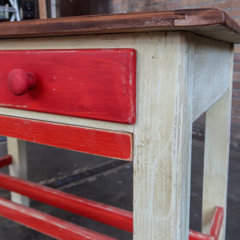 Brocante tafeltje - Afbeelding 4