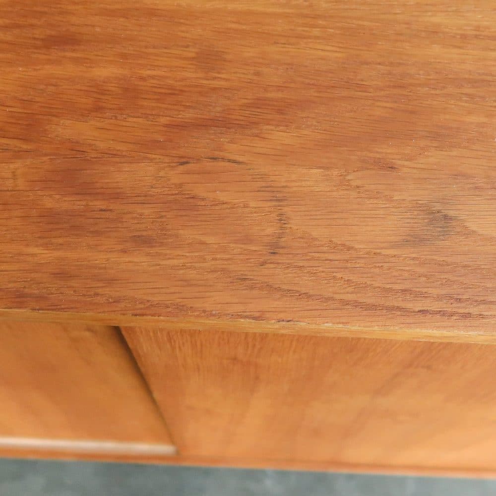 Vintage dressoir met schuifdeuren - Afbeelding 10