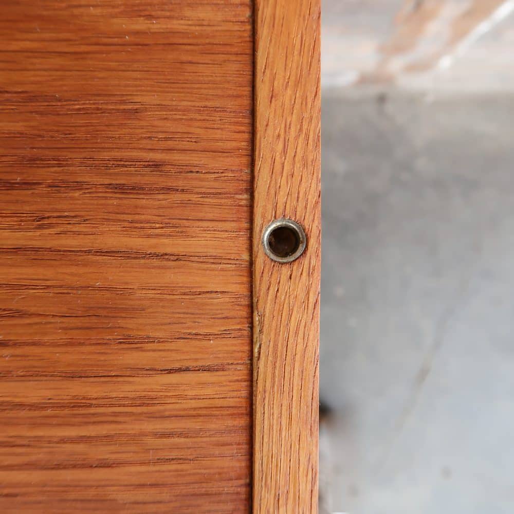 Vintage dressoir met schuifdeuren - Afbeelding 9