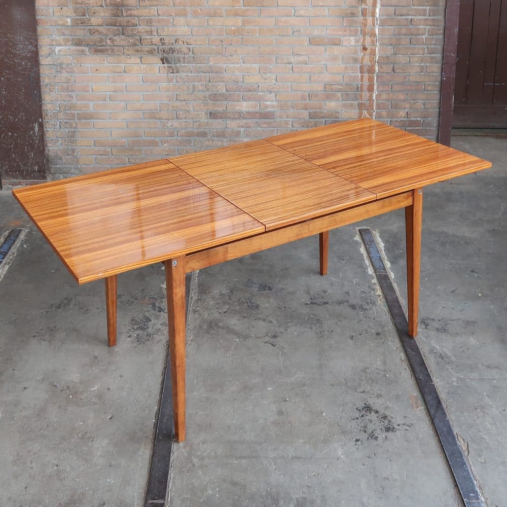 Vintage tafel - uitschuifbaar - Afbeelding 4