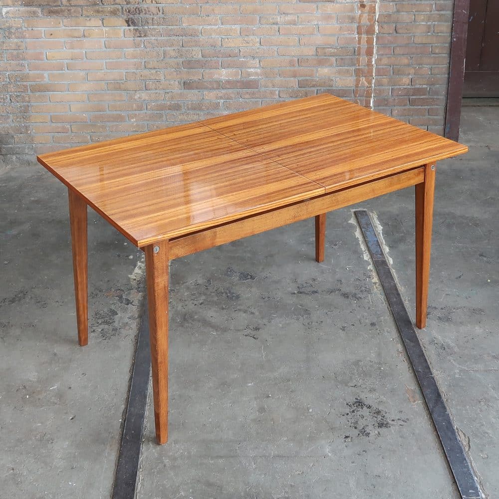 Vintage tafel - uitschuifbaar - Afbeelding 2