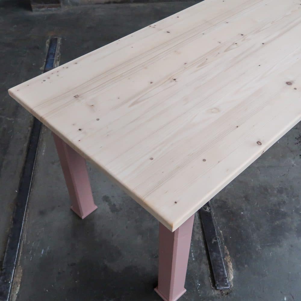 Houten tafel - Afbeelding 3