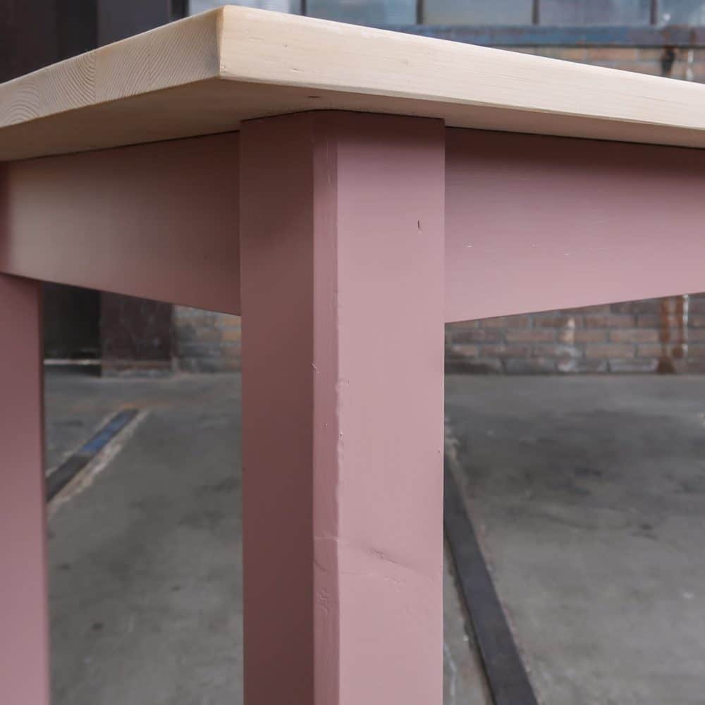 Houten tafel - Afbeelding 4