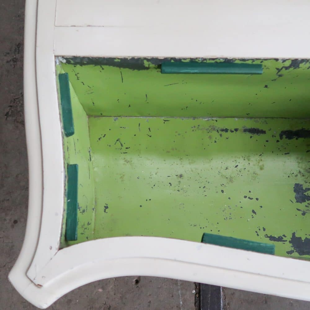 Antieke Rococo bloementafel - Afbeelding 6