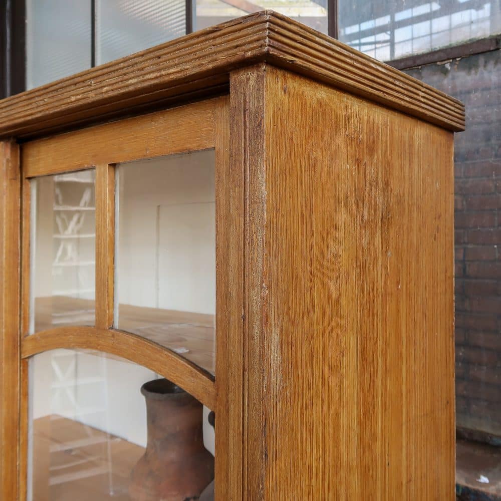Antieke kast met schuifdeuren - Afbeelding 6