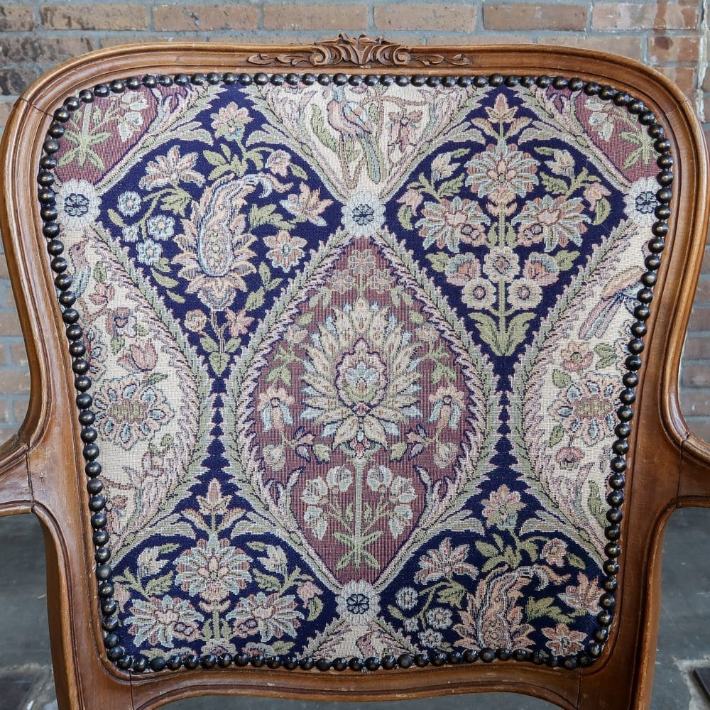Vintage Louis XV stoel - Afbeelding 6