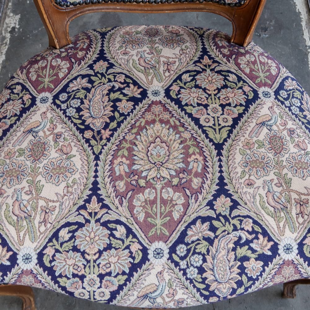 Vintage Louis XV stoel - Afbeelding 9