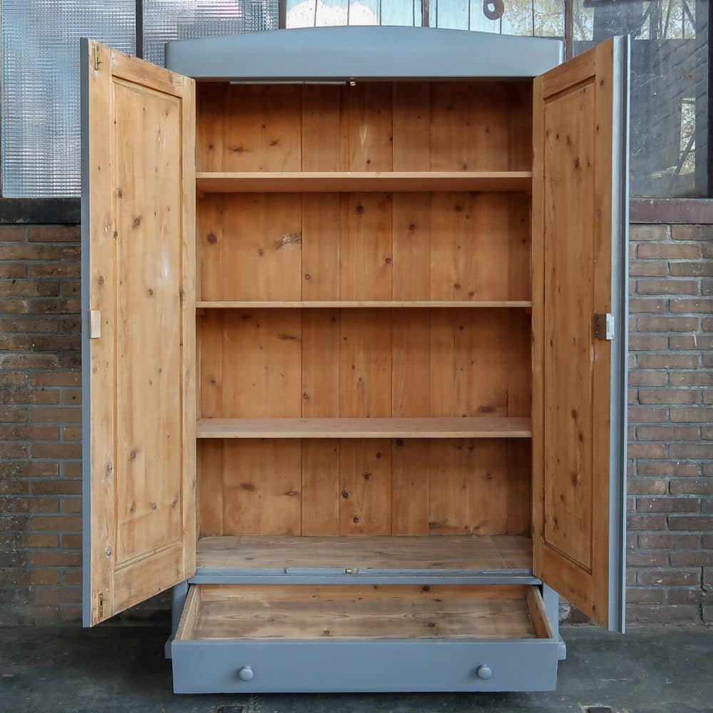 Brocante linnenkast - Afbeelding 3