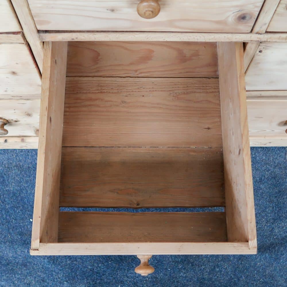 Brocante grenen winkelkast - Afbeelding 7