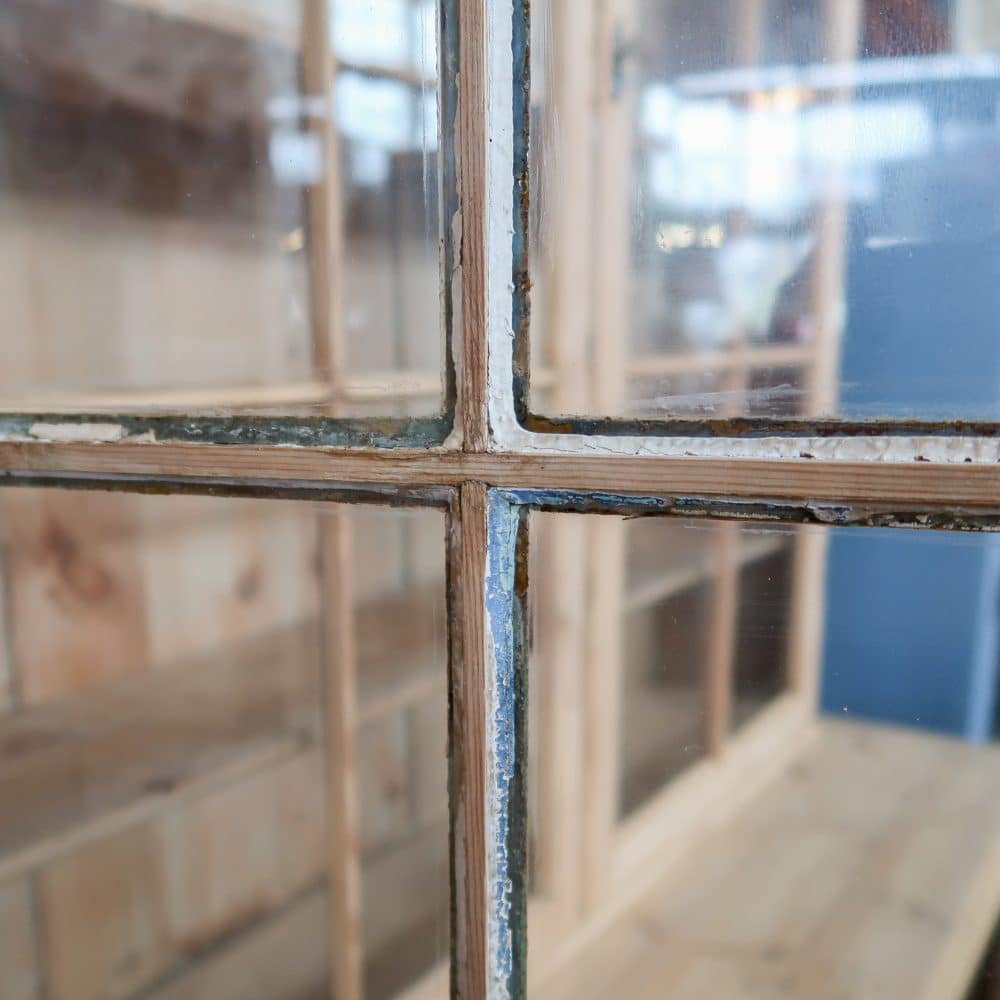 Brocante grenen winkelkast - Afbeelding 8