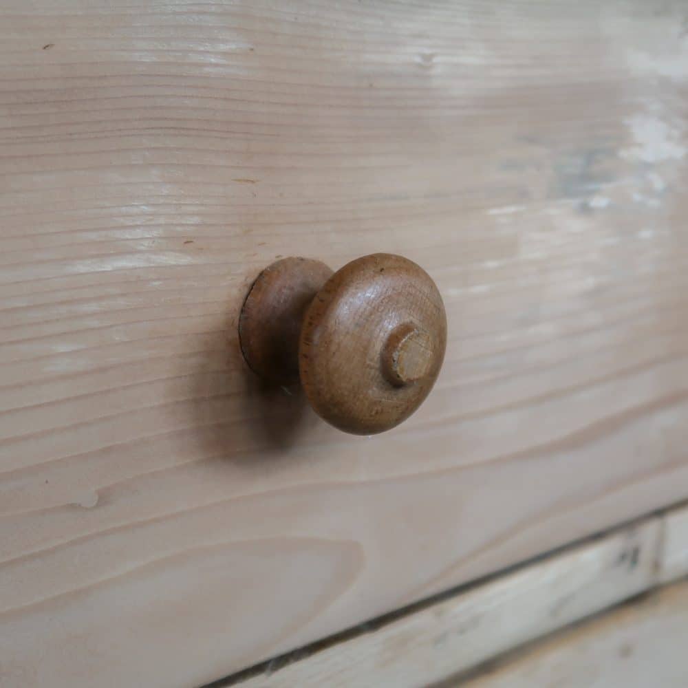 Brocante grenen winkelkast - Afbeelding 14